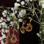 گوشواره بته جقه آویز